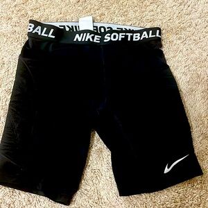 Nike softball sliding shorts